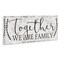 Stupell Industries Country Distressed Family Quote Canvas Wall Art